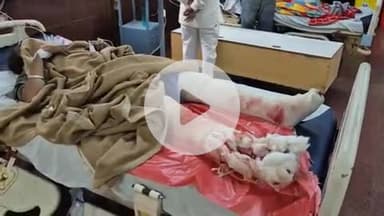 लाडपुरा: नांता थाना इलाके के शंभूपुरा के निकट 2 ट्रकों की टक्कर में पंजाब निवासी एक शख्स घायल, मेडिकल कॉलेज अस्पताल में भर्ती