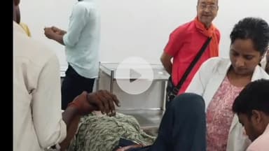 राजातालाब: मिर्जामुराद थाना क्षेत्र में हाईवे पार कर रहे कार चालक को चार पहिया वाहन ने मारी टक्कर, हालत गंभीर