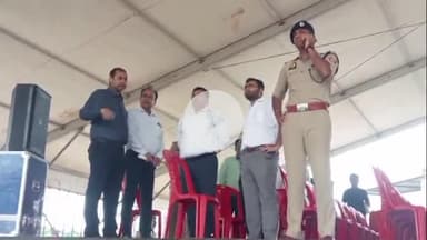 कोल: नुमाइश मैदान में सीएम के आगमन की तैयारियों का डीएम और एसएसपी ने किया निरीक्षण, पुख्ता इंतजाम रहेंगे