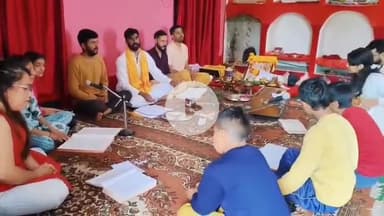 लोहाघाट: ग्राम सभा सुुई खैंसकांडे के मां भगवती मंदिर में वायुरथ महोत्सव से पूर्व शुरू हुआ अखंड रामायण पाठ