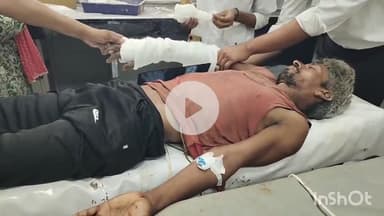 भीलवाड़ा: चित्तौड़ रोड़ पर अचानक आए पशु से टकराकर बाइक सवार गंभीर घायल, अस्पताल में इलाज जारी