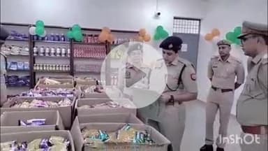 कासगंज: नवीन पुलिस लाइन में बनी केंद्रीय पुलिस कैंटीन का एसपी ने किया उद्घाटन
