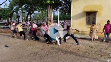 दरभंगा: LNMU के 53वें स्थापना दिवस पर क्रीड़ा परिषद द्वारा शिक्षक एवं कर्मचारियों के बीच खेल का आयोजन