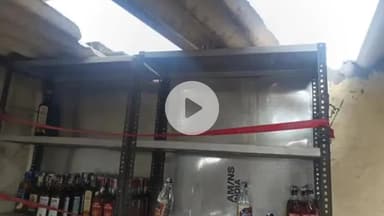 जगाधरी: लवाणा गांव में ठेके की छत तोड़कर 60-70 हजार की शराब चोरी, पुलिस जांच में जुटी