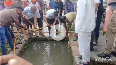 बरेली: सावन के आखिरी सोमवार को बारिश में बड़ा हादसा, दो कांवड़िए पशुपतिनाथ मंदिर के पास गहरे नाले में गिरे