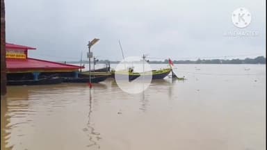 बक्सर: जिले में गंगा के उफान से अस्त-व्यस्त हुआ जनजीवन, जलस्तर 60.71 मीटर पर स्थिर