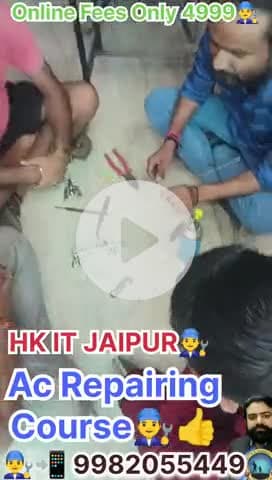 #Ac repairing course👨‍🎓 #HK IT JAIPUR😊 #Bestcourse  full day classes available #Joinew📲 9982055449