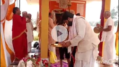 कर्वी: अरछा बरेठी में स्थित श्री राजाराम रामेश्वर शिव मंदिर में सावन के मौके पर हो रहा अद्भुत पूजन और आरती