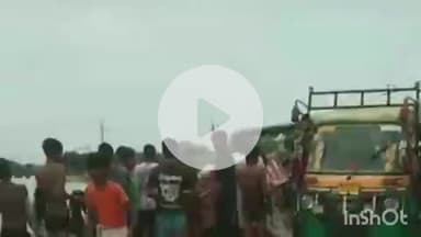 शाम्हो अकहा कुरहा: शाम्भो में बाढ़ का कहर, सड़कों और घरों में घुसा पानी, प्रशासन अलर्ट