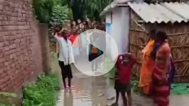 कप्तानगंज: खानूछपरा में जलजमाव से नाराज़ ग्रामीणों ने किया प्रदर्शन, प्रधान से की शिकायत और गाली-गलौज को लेकर थाने में दी तहरीर