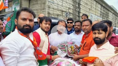 फारबिसगंज: फारबिसगंज में भाजपा प्रदेश अध्यक्ष का भाजपा कार्यकर्ताओं ने भव्य स्वागत और अभिनंदन किया