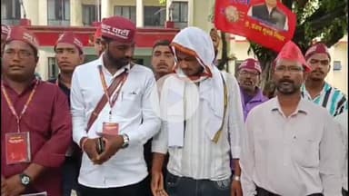 महाराजगंज: पीड़ित ने आरोपियों की गिरफ्तारी की मांग को लेकर मुख्यालय पर एसपी को सौंपा शिकायती पत्र