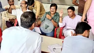 तारानगर: पूर्व विधानसभा प्रत्याशी राकेश जांगिड़ ने चौधरी धर्मशाला तारानगर में भाजपा कार्यालय में की जनसुनवाई