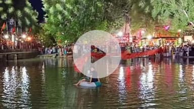 झालरापाटन: झालरापाटन में चुनरी महोत्सव, मां चंद्रभागा को अर्पित की 71 मीटर लंबी चुनरी, श्रद्धालुओं ने पहुंचाया