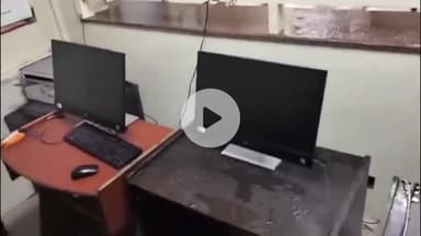 जगाधरी: जगाधरी नगर निगम कार्यालय के सीएससी सेंटर की छत से टपक रहा पानी, आप कार्यकर्ता ने वीडियो किया वायरल