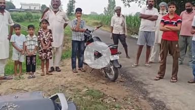 जगाधरी: मियापुर गांव में बिजली का खंभा टूटने से मकान पर गिरी 11000 वोल्ट की तार, टला बड़ा हादसा