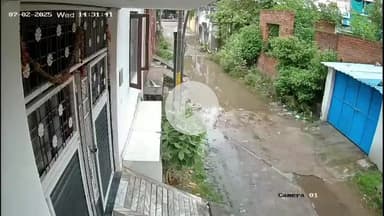 लाडपुरा: कोटा में करंट से गाय की मौत, कॉलोनी से गुजरते समय गड्ढे में भरे पानी में करंट लगा, CCTV फुटेज सोशल मीडिया पर वायरल