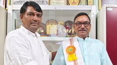 कादीपुर: सरस्वती विद्या मंदिर इंटर कॉलेज कादीपुर, झारखंड में क्षेत्रीय संगठन मंत्री डोमेश्वर साहू जी का भव्य स्वागत हुआ