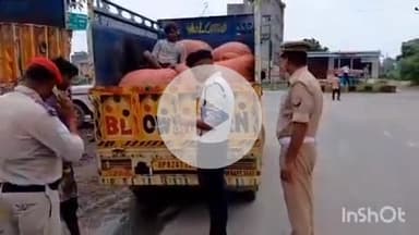 कासगंज: कासगंज में यातायात पुलिस ने चलाया मिशन सिक्योर जर्नी अभियान, 10 पुलिसकर्मियों और 4 बड़े वाहनों के काटे चालान