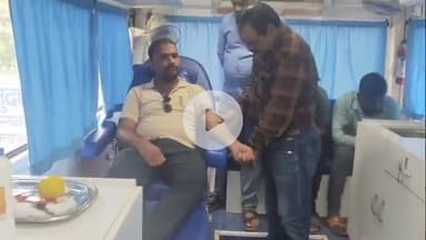 पवई: सामुदायिक स्वास्थ्य केंद्र गुनौर में रक्तदान शिविर का आयोजन किया गया