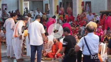 कर्वी: तुलसीपीठ में आयोजित हुआ बृहद भंडारे का कार्यक्रम, संतो और भक्तों ने ग्रहण किया प्रसाद