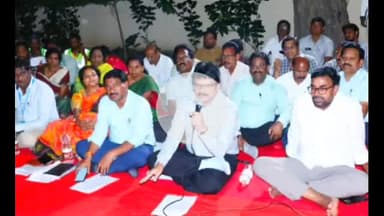 రాజపేట: దూది వెంకటాపురం గ్రామంలో పల్లెనిద్ర కార్యక్రమాన్ని నిర్వహించిన జిల్లా కలెక్టర్ హనుమంతరావు, సమస్యల పరిష్కారానికి హామీ