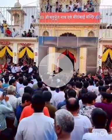 मेड़ता: मेड़ता सिटी में 521वें मीरा महोत्सव का समापन, भक्त और भगवान निकले नगर भ्रमण पर