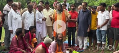 आलमनगर: खुरहान स्थित माता डाकिनी स्थान शक्तिपीठ में श्री श्री 108 सत चंडी महायज्ञ को लेकर हुआ ध्वजारोहण