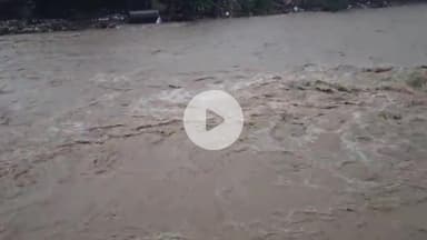 देहरादून: लगातार हो रही बारिश से रिस्पना नदी का जलस्तर बढ़ा, प्रशासन अलर्ट पर