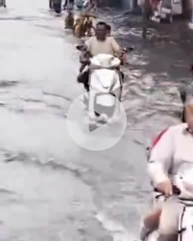 जगाधरी: मूसलाधार बारिश से यमुनानगर में जनजीवन हुआ अस्त-व्यस्त