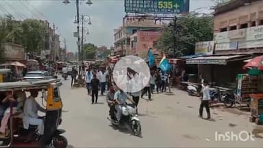 चूरू: छात्र संघ चुनाव करवाने को लेकर चूरू जिला कलेक्टर को शिक्षा मंत्री के नाम दिया गया ज्ञापन