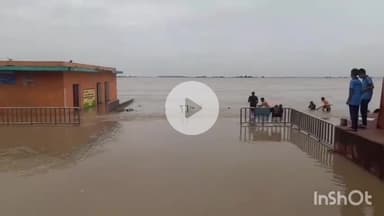 मुंगेर: जिले में गंगा का जलस्तर 39.11 मीटर तक पहुंचा, खतरे के स्तर से सिर्फ 22 सेमी नीचे