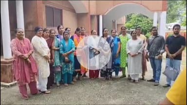 मथुरा: पुष्पांजलि कॉलोनी में जलभराव की समस्या से जूझ रहे स्थानीय लोग #jansamasya