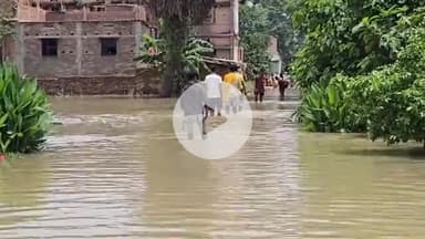 बेगूसराय: सिहमा गांव में बाढ़ का कहर, घरों में पानी किया प्रवेश; लोग कर रहे पलायन #jansamasya