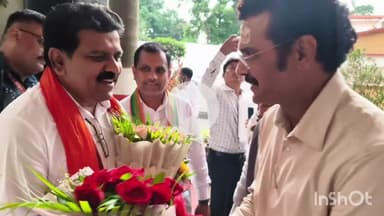 जगदलपुर: उपमुख्यमंत्री विजय शर्मा का जगदलपुर के स्थानीय सर्किट हाउस में भाजपा जिला अध्यक्ष और महापौर ने किया स्वागत