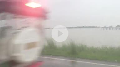 बक्सर: गंगा नदी में बढ़ते जलस्तर के बीच ठोरा नदी में आई बाढ़, सैकड़ों एकड़ धान की फसल जलमग्न