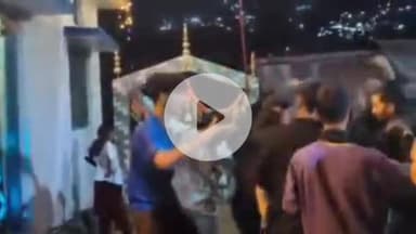 भटवाड़ी: धराली में बादल फटने से कुछ घंटे पहले का एक वीडियो आया सामने, डांस करते दिख रहे लोग; सभी के लापता होने की खबर