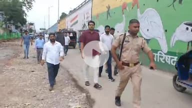 रामपुर: पुराने रोडवेज के निकट एसडीएम सदर समेत राजस्व की टीम ने सरकारी जमीनों का सीमांकन किया, सरकारी जमीनों का सीमांकन जारी