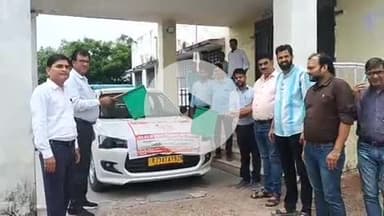 करौली: पैलिएटिव केयर वाहिनी का संचालन हुआ शुरू, CMHO ने हरी झंडी दिखाकर किया रवाना