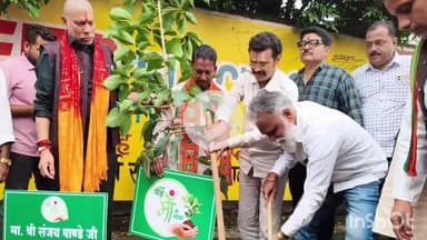 जगदलपुर: पंडित दीनदयाल उपाध्याय वार्ड में 'एक पेड़ माँ के नाम' अभियान के तहत पौधारोपण का आयोजन, विधायक और महापौर ने रोपे पौधे