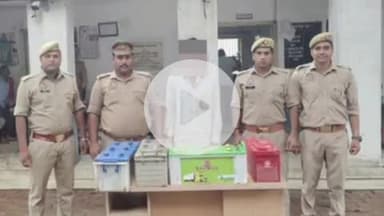 जयसिंहपुर: चांदपुर बरौसा से ट्रक से चोरी की गई बैटरी के साथ आरोपी गिरफ्तार