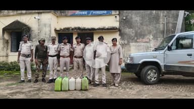 नबीनगर: फुलडीहा भुइंया बिगहा से 65 लीटर देशी शराब बरामद