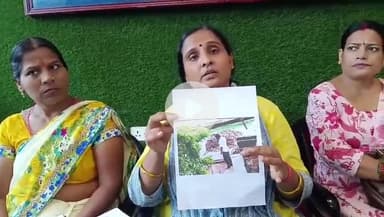 गोरखपुर: कोतवाली थाना क्षेत्र की शाहमारूफ़ की रहने वाली पीड़िता ने प्रेस वार्ता में मकान मालिक पर दुकान की छत तोड़ने का लगाया आरोप