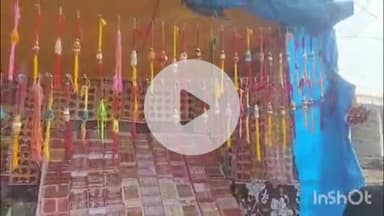 बारां: रक्षाबंधन पर्व कल है, लेकिन स्टेशन रोड पर राखी की दुकानों पर सन्नाटा, दुकानदार मायूस नजर आए