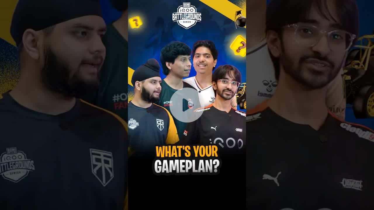 Gameplan for iQOO Battlegrounds Series ⚡ #iqoo #iqoolan #iqoobattlegroundseries #bgmi #bgmilan