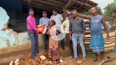 कोलेबिरा: जंगली हाथियों का तांडव, कई घर क्षतिग्रस्त