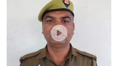 मथुरा: गोकुल में निर्माणाधीन मकान की छत पर लगी लिफ्ट फेल होने से सिपाही की छत से गिरकर हुई मौत