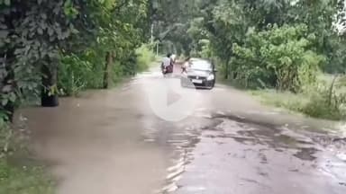 रामपुर: कोसी नदी का जलस्तर बढ़ने से ग्रामीणों में दहशत, ज़िला पंचायत सदस्य मुस्तफा हुसैन ने प्रशासन से बांध बनवाने की मांग की