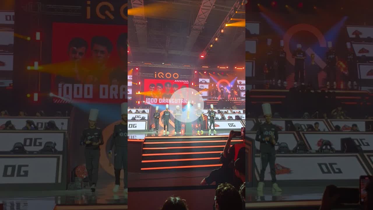 @Orangutan_TV  COOKED their entry at iQOO Battlegrounds Series 🦧 #bgmi #bgmilan #orangutan