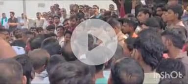 जानसठ: मीरापुर गांव भूम्मा में हंगामा के बाद मृतक चालक का अंतिम संस्कार, चार दिन पूर्व भीड़ ने पीटकर उतारा था मौत के घाट